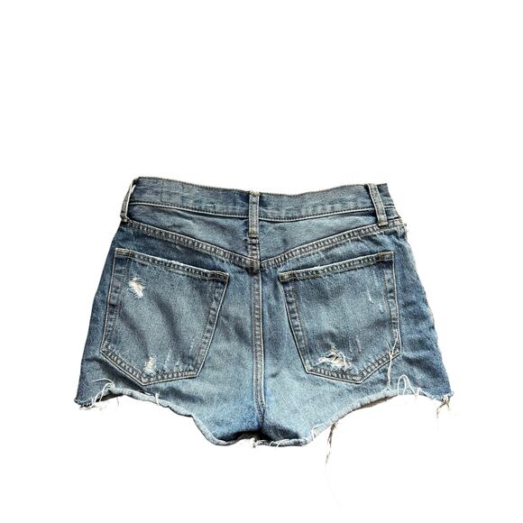 Free People We The Free Sofia Distressed Denim Shorts - Picture 4 of 4